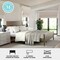 Martha Stewart Corbin King Size Solid Wood Platform Bed w/Wooden Headboard and Footboard, Brown Gray MG-090026-K-WOAK-MS - alternate 9